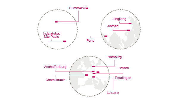 The KION Group’s global production sites (graphics)